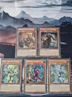 Yugioh Sammlung / Kartenset Secret Rare Selten / Meta Stark Horus / Kashtira... - Image 1