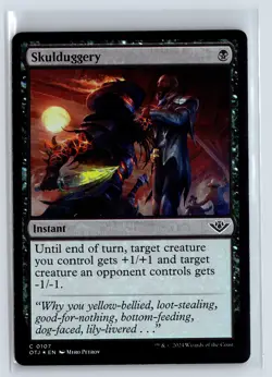 FOIL Skulduggery Outlaws of Thunder Junction - MTG Magic the Gathering Card - Image 1