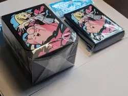NEW & SEALED - Pokemon Center Japan Lillie & Clefairy Card Sleeves + Deck Box - Image 1