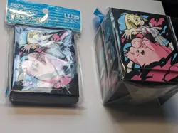 NEW & SEALED - Pokemon Center Japan Lillie & Clefairy Card Sleeves + Deck Box - Image 4