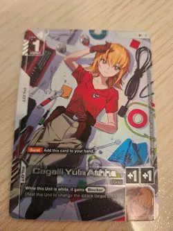 Gundam Card Game - Cagalli Yula Athha (GD01-096 R+) [NM] - Image 1