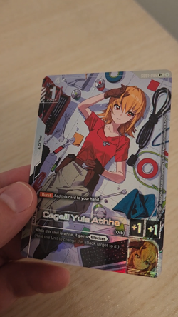 Gundam Card Game - Cagalli Yula Athha (GD01-096 R+) [NM] - Image 2