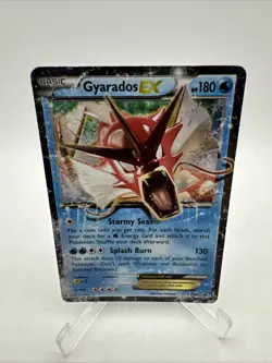 Gyarados EX XY106 Black Star Promo Holo Shining Red Gyarados Pokemon Card - Image 1