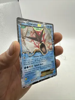 Gyarados EX XY106 Black Star Promo Holo Shining Red Gyarados Pokemon Card - Image 2