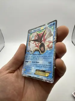 Gyarados EX XY106 Black Star Promo Holo Shining Red Gyarados Pokemon Card - Image 3