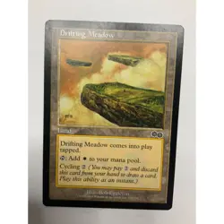 MTG Magic The Gathering Drifting Meadow Land Card 1997 Urza's Saga - Image 1
