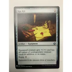 MTG Magic The Gathering Spy Kit CN2 Artifact Card Conspiracy Take the Crown - Image 1