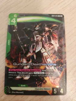 Gundam Deathscythe (GD01-025) LR - Newtype Rising (GD01) Card Game - Image 1