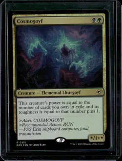 Cosmogoyf - 215 - Foil - EOE - NM - MTG Magic the Gathering - Image 1