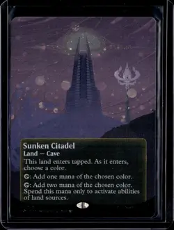 Sunken Citadel - 176 - Galaxy Foil - EOS - NM - MTG Magic the Gathering - Image 1