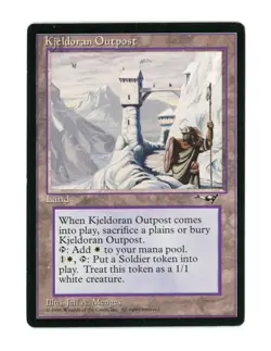 Kjeldoran Outpost - Alliances Regular - Magic the Gathering MTG - LP - Image 1