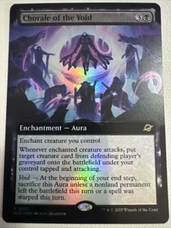 Chorale of the Void Extended (NM Foil) EOE-0331 Rare MTG - Image 1