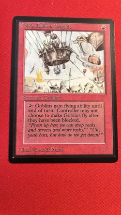 Goblin Balloon Brigade Beta Magic the Gathering MtG Near Mint NM - Image 1