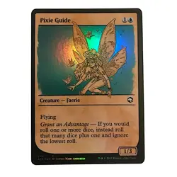 x1 Pixie Guide FOIL Adventures In The Forgotten Realms MTG 309 COMMON M/NM 1x - Image 1
