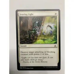 MTG Magic The Gathering Searing Light Instant 053/184 White 2016 Oath of the Gat - Image 1