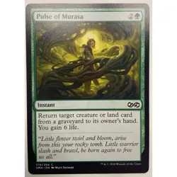MTG Magic The Gathering Pulse Of Murasa Green Ultimate Masters 2018 - Image 1