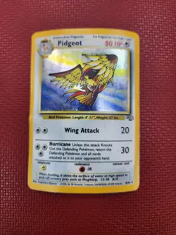 Pidgeot 8/64 Jungle Holo Rare Pokemon TCG ((MP)) TO ((HP)) - Image 2