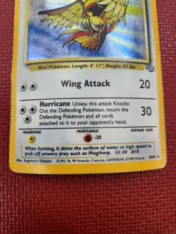 Pidgeot 8/64 Jungle Holo Rare Pokemon TCG ((MP)) TO ((HP)) - Image 4