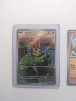 Pokemon TCG - Victini Promo 208 and Poke Ball - White Flare Black Bolt - NM - Image 2
