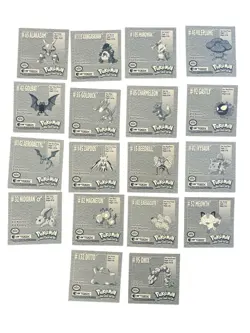 1999 Pokemon Gotta Catch Em All Stickers Pack Series 1 - 18x Stickers - Assorted - Image 2