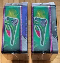 Pokemon Paradox Clash EX Tins Walking Wake & Iron Leaves *NEW SEALED SET OF 2* - Image 4