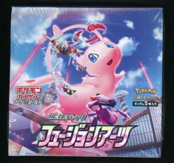 Pokemon Japanese Sword & Shield Fusion Arts Sealed Booster Box New - Image 1