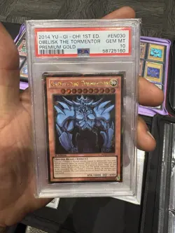 Yugioh Obelisk, Slifer, Ra Premium Gold 1st Edition PSA 10 SET 1/1 On eBay - Image 3