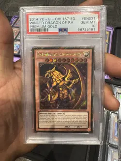 Yugioh Obelisk, Slifer, Ra Premium Gold 1st Edition PSA 10 SET 1/1 On eBay - Image 4
