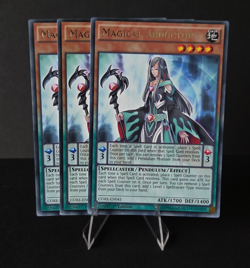 Yugioh Magical Abductor | CORE-EN041 | 1st Edition Rare NM | x3 Card Set - Image 1