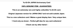 Yu-Gi-Oh YUGI & YAMI MUTO Card Rare Promo Ocg Anime 25th Anniversary Holo YuGiOh - Image 2
