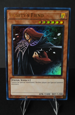 YUGIOH X2 CARD SET VANITY'S FIEND + MAJESTY'S FIEND ULTRA RARE DUDE 1ST ED NM - Image 2