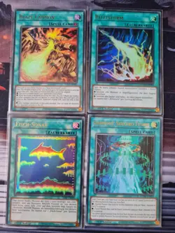 Yugioh Sammlung / Kartenset Spielstarke Karten U.a Mit Blitzsturm .... - Image 1