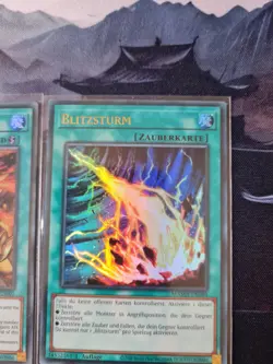 Yugioh Sammlung / Kartenset Spielstarke Karten U.a Mit Blitzsturm .... - Image 4