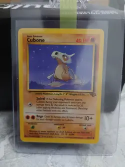 Cubone - Jungle Set - Pokemon Trading Card - Common - 50/64 - LP - Image 3