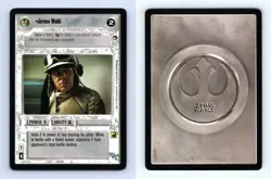 Jeroen Webb Star Wars Hoth Limited 1996 LS Uncommon CCG Card - Image 1
