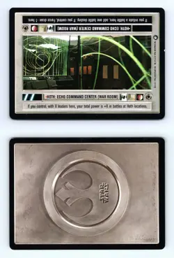 Hoth : Echo Command Center Star Wars Hoth Limited 1996 LS Uncommon CCG Card - Image 1
