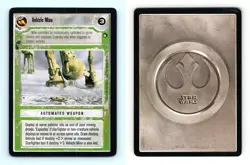 Vehicle Mine Star Wars Hoth Limited 1996 LS Common CCG Card - Image 1