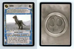 Tauntaun Star Wars Hoth Limited 1996 LS Common CCG Card - Image 1