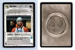 Rogue Gunner Star Wars Hoth Limited 1996 LS Common CCG Card - Image 1