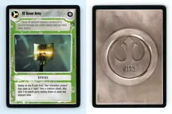 R2 Sensor Array Star Wars Hoth Limited 1996 LS Common CCG Card - Image 1