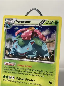 Pokemon Card Venusaur Dark Explorers Cosmo Holo Rare 3/108 NM/M - Image 2