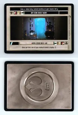 Hoth : Echo Med Lab Star Wars Hoth Limited 1996 LS Common CCG Card - Image 1