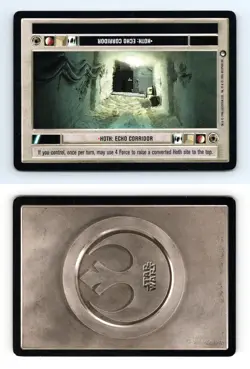 Hoth : Echo Corridor Star Wars Hoth Limited 1996 LS Common CCG Card - Image 1