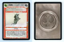Frostbite Star Wars Hoth Limited 1996 LS Common CCG Card - Image 1