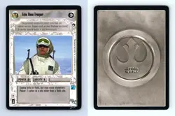 Echo Base Trooper Star Wars Hoth Limited 1996 LS Common CCG Card - Image 1