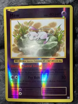 Pokemon Mew TCG 2016 XY Evolutions Reverse Holo Rare Card 53/108 M/Nm Condition - Image 1
