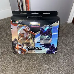 Pokemon Corviknight vs Lycanroc V Battle Deck : New and Sealed Trading Card Game - Image 1