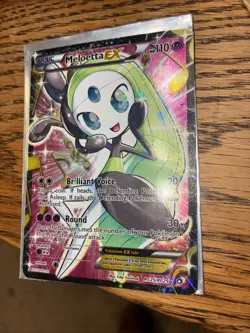 Meloetta EX RC25/RC25 Legendary Treasures Full Art Ultra Rare Pokemon Card LP - Image 5