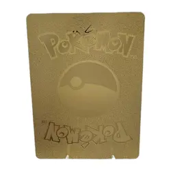 Pokemon Charizard V 508hp Gold Foil Fan Art Collector Card TCG - Image 2