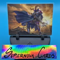 GOLD SIGNATURE Edgar, Master Machinist 27/53 Final Fantasy Art Series MTG - Image 1